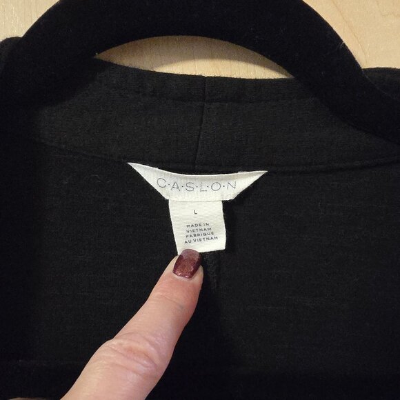 Caslon One-Button Knit Blazer - Picture 3 of 7